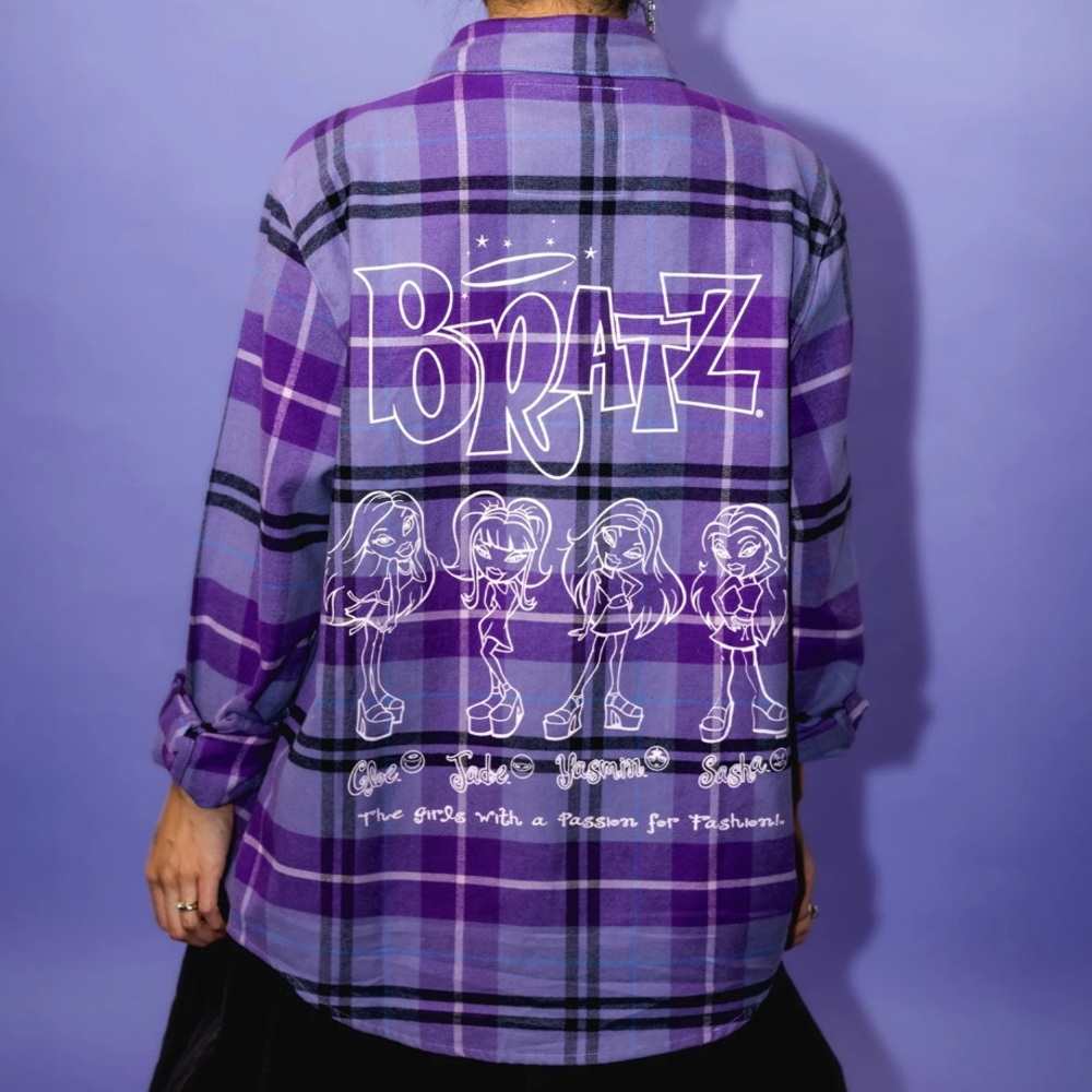 Cakeworthy bratz dolls flannel tank top shirt set combo lot bundle 💜 - Picture 2 of 5